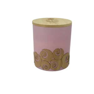 Rosa Hvisken Candle